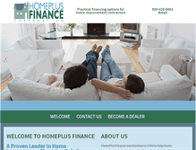 Tablet Screenshot of homeplusfinance.com